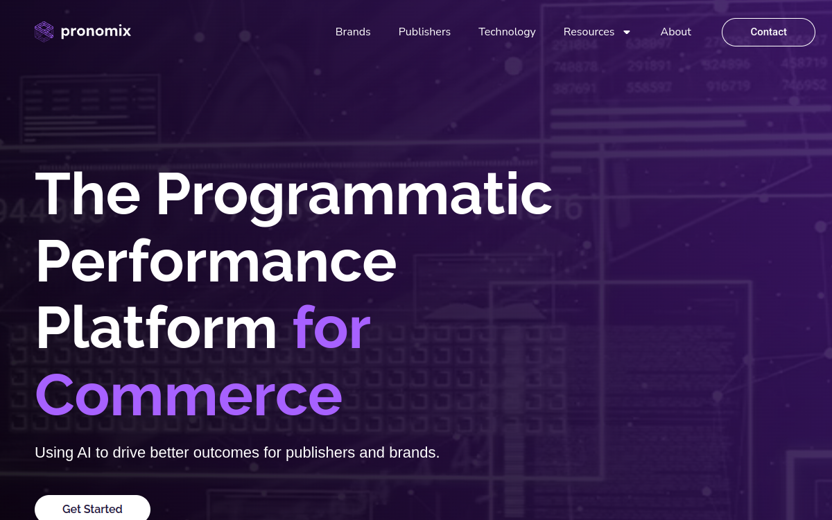 Pronomix homepage